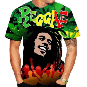 Koszulka Reggae z Bobem Marleyem