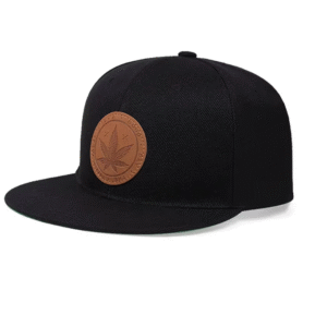 Czapka Snapback z Naszywką Liścia