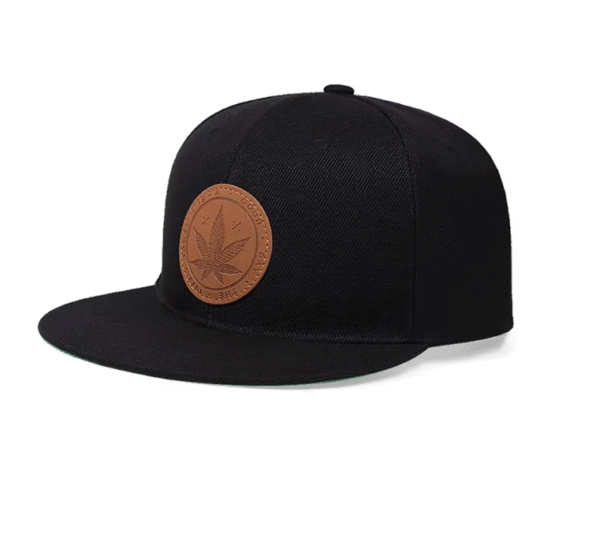 Czapka Snapback z Naszywką Liścia