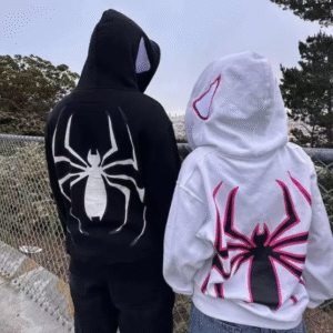 Bluza z zapinanym kapturem! "SPIDER" - Męska/Damska
